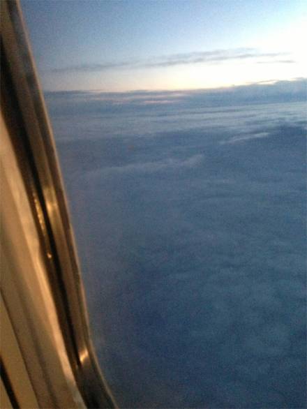 view from plane