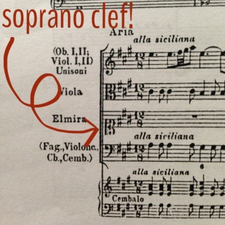 soprano clef