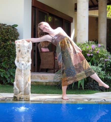 Kathryn in Bali